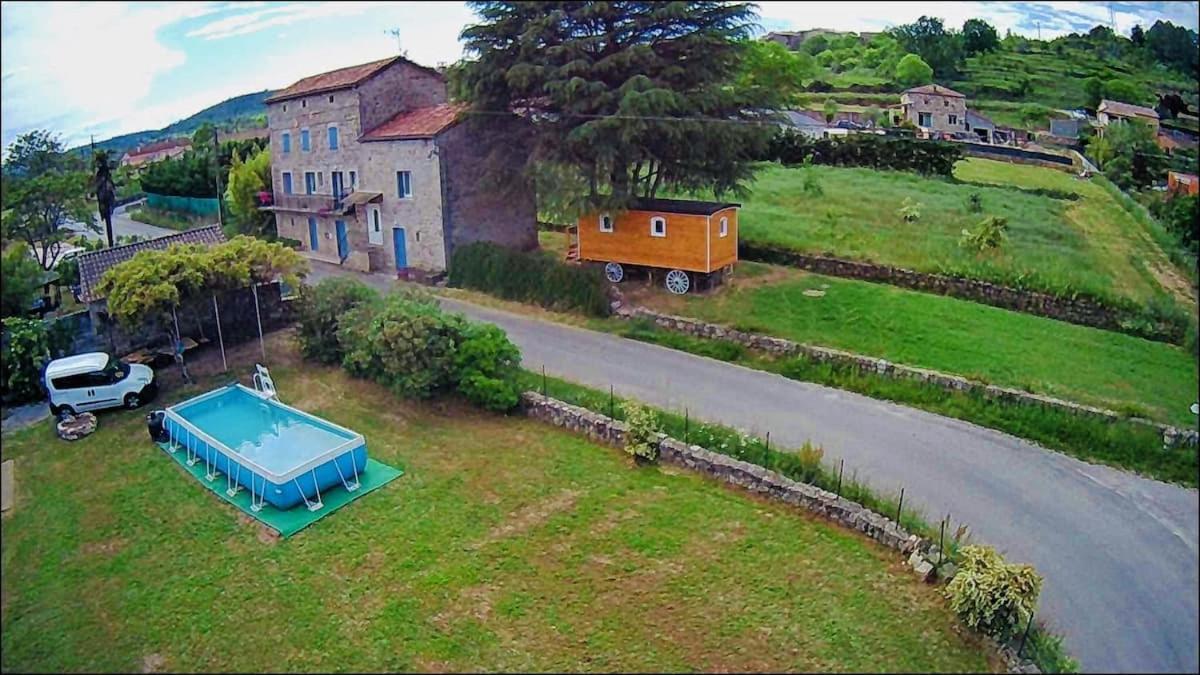 Hotel Roulotte De Charme Saint-Genest-de-Bauzon Exteriér fotografie